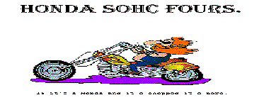 Honda SOHC Fours