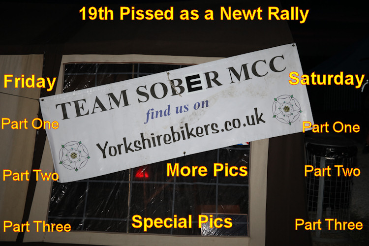 Team Sober MCC - 19th Pissed as a Newt Rally