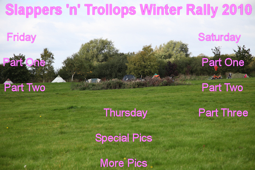 Slappers & Trollops Winter Rally 2010