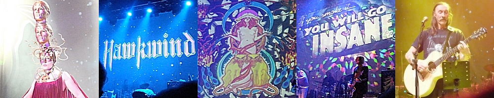 Hawkwind's Space Ritual at Seaton Town Hall and at the O2 Empire, Shepherd's Bush